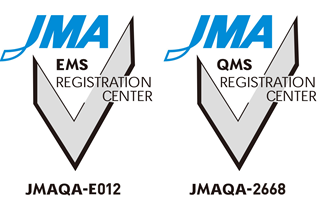 ISO9001 JQA-QMA14010 ISO14001 JQA-EM1898